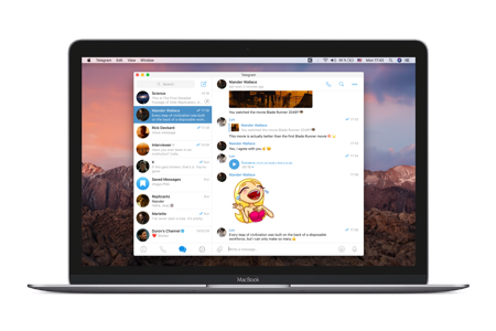 Telegram macOS 应用